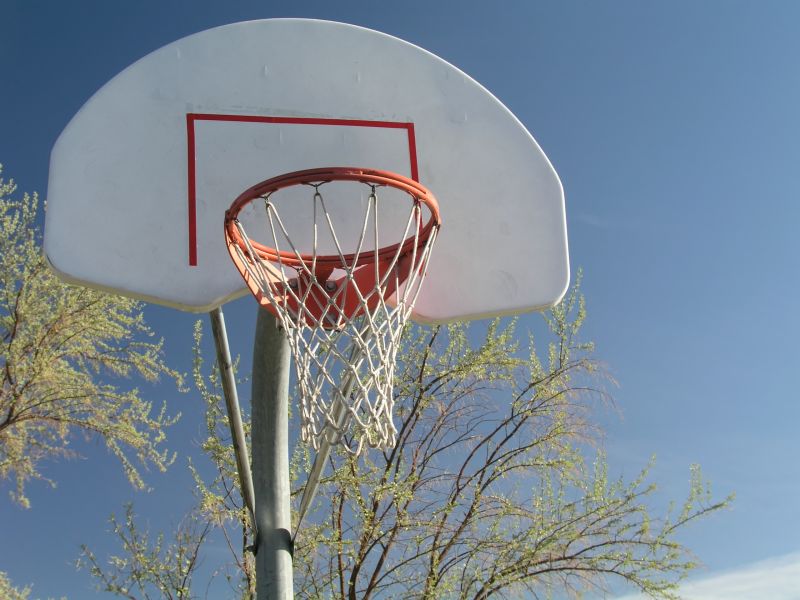 Basketball Goal Installation